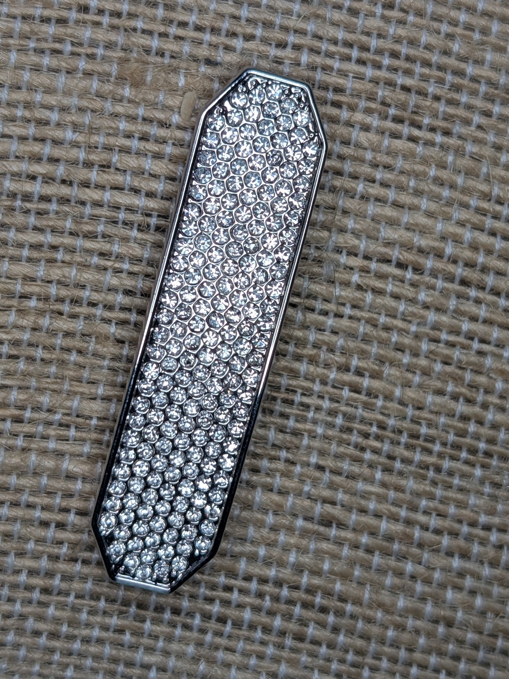 Origami Owl Silver Pave Wrap Bracelet Slider